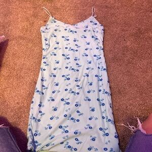 Rue21 Light Blue Floral Chemise